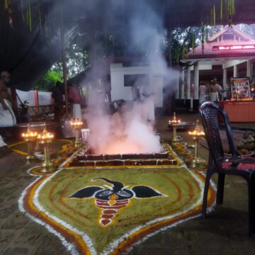 പാട്ടുപറമ്പ് ക്ഷേത്രത്തിൽ അഷ്ടദ്രവ്യ ഗണപതിഹോമം നടത്തി