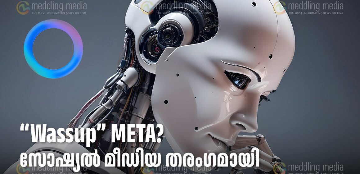 “Wassup” META ? – സോഷ്യൽ മീഡിയ തരംഗമായി AI META !