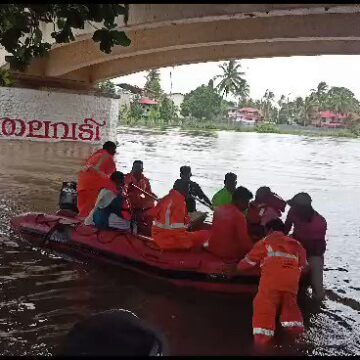 എൻഡിആർഎഫ് സംഘം കുട്ടനാട്ടിൽ