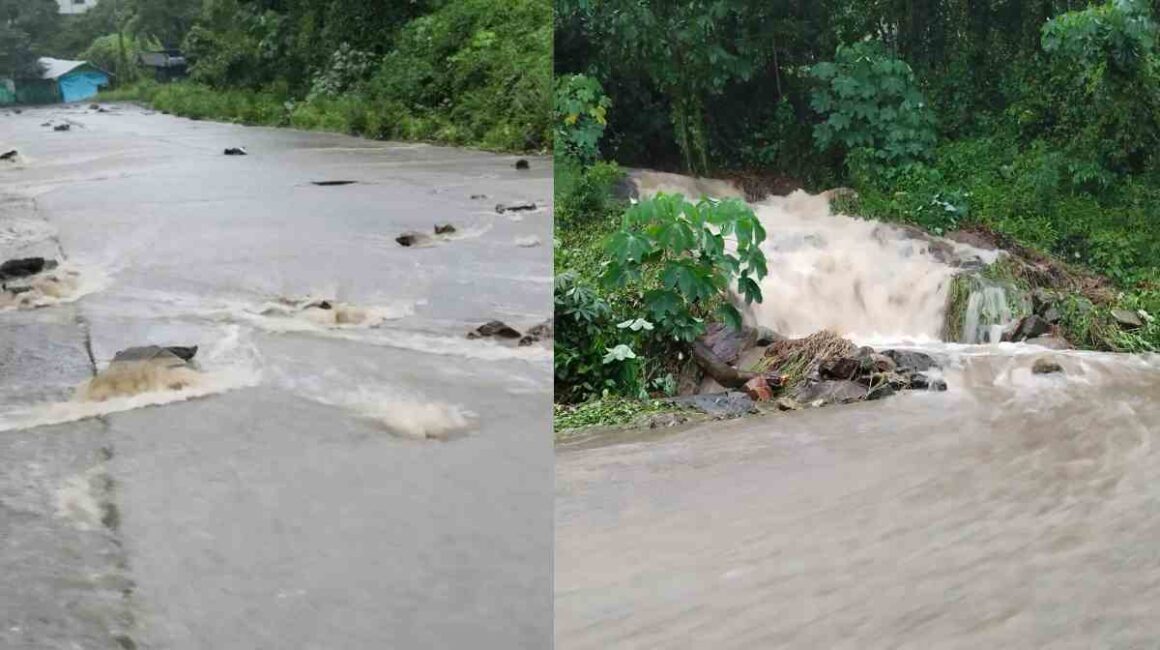 കനത്ത മഴ തുടരുന്നു : വയനാട് മണ്ണിടിച്ചിൽ