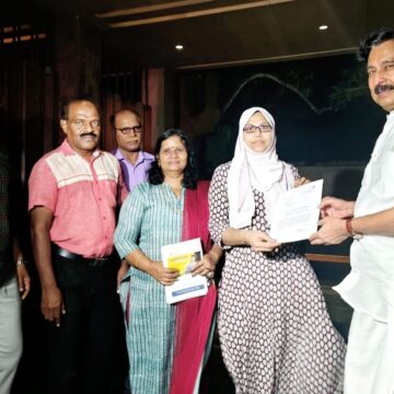 മന്ത്രി ഇടപ്പെട്ടുഫൗസിയക്ക് ഇനി പഠിച്ച് ടീച്ചറാവാം