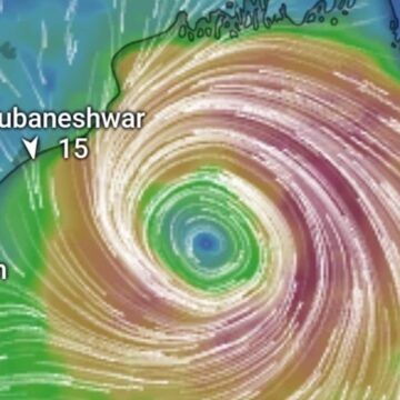 ദാന തീരം തൊട്ടു; ശക്തമായ കാറ്റും മഴയും