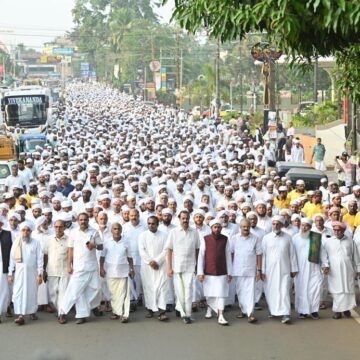 ഒരുമയുടെ കഥ പറഞ്ഞ് എസ് വൈ എസ് മാനവസഞ്ചാരം