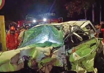 കാറിന്റെ പഴക്കവും അമിത വേഗവും അപകട കാരണം