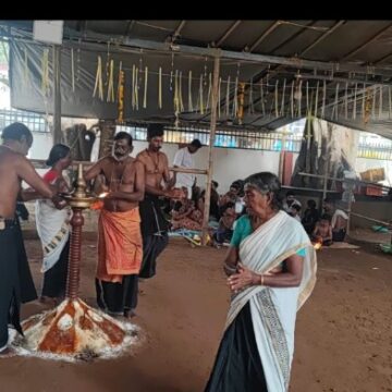 പാട്ടുപറമ്പ് ഭഗവതിക്കാവ് ക്ഷേത്രത്തിൽ അഖണ്ഡനാമയഞ്ജം