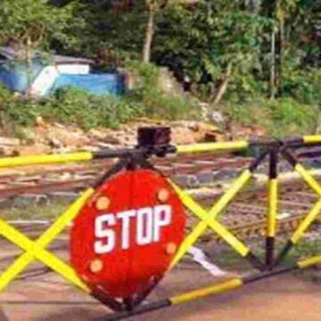 നടാൽ റെയിൽവെ ഗേറ്റ് അടച്ചിടും