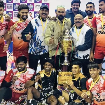 വോളിബോൾ കിരീടം കേരളത്തിന്