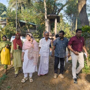 ചെറമംഗലം മേൽപ്പാലം: സ്ഥലം സന്ദർശിച്ചു