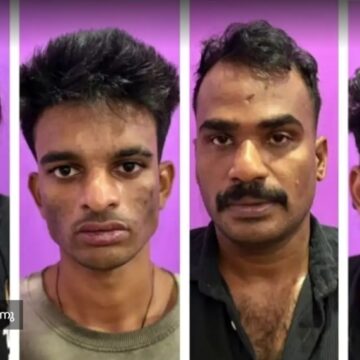 അരീക്കോട്ട് വൻ മയക്കു മരുന്നു വേട്ട ; യുവതി നാലു പേർ അറസ്‌റ്റിൽ