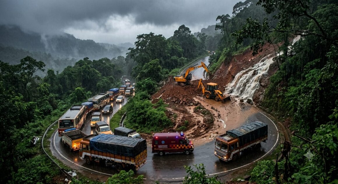 അതിതീവ്ര മഴ തുടരുന്നു, വയനാട് ദുരന്തമുഖത്ത്
